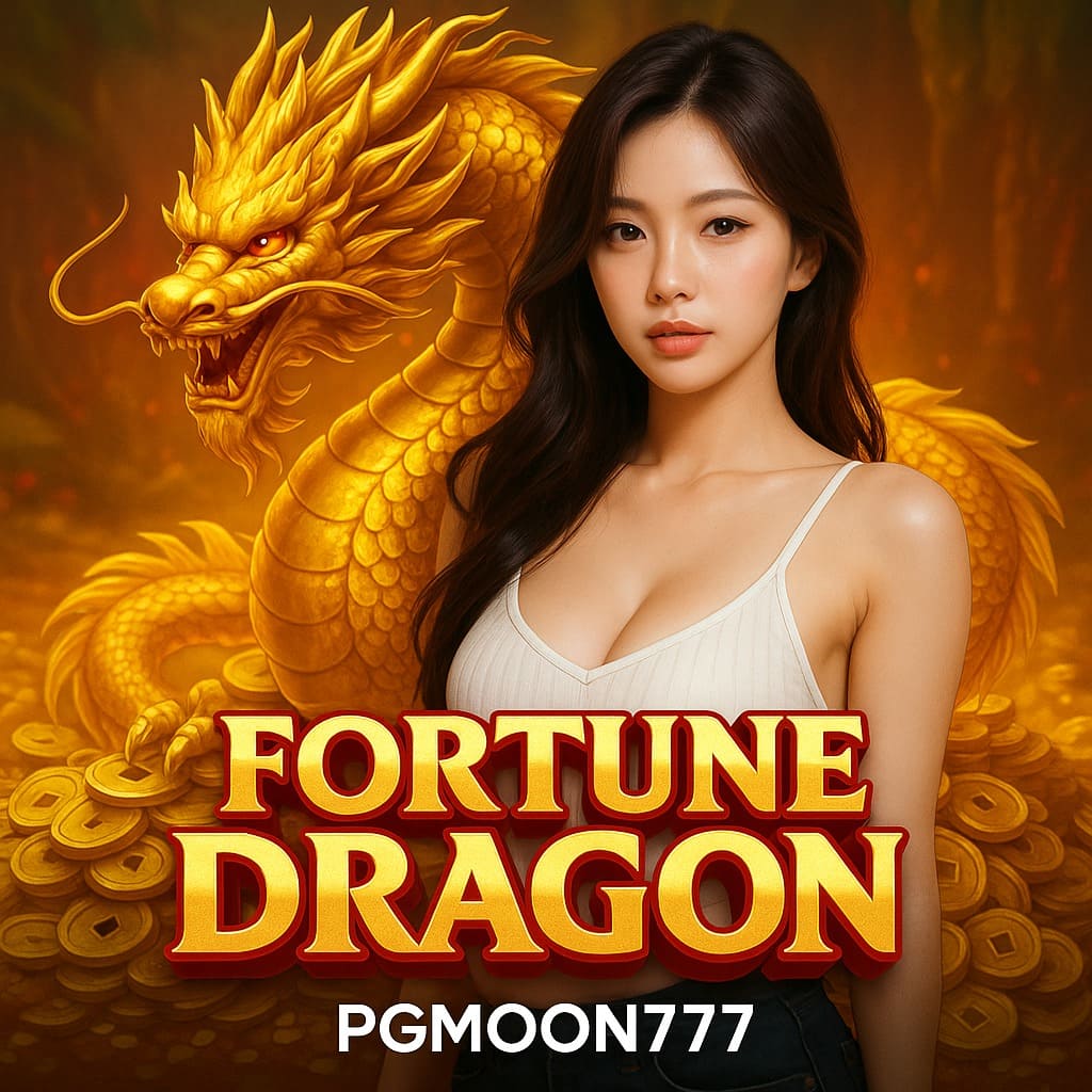 FORTUNE DRAGON สล็อตมังกรทองแห่งโชคลาภ โบนัสแตกง่ายที่ PGMOON777