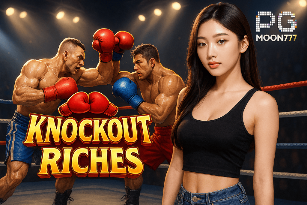 KNOCKOUT RICHES สล็อตมวยเดือด โบนัสแตกง่าย PGMOON777
