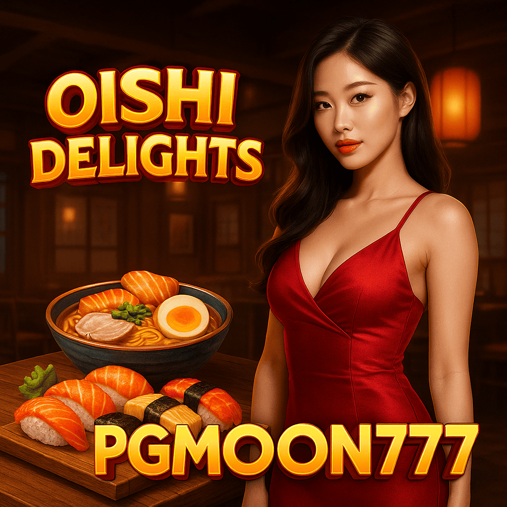 OISHI DELIGHTS สล็อตธีมอาหารญี่ปุ่นใหม่จาก PGMOON777 พร้อมเสิร์ฟความสนุก