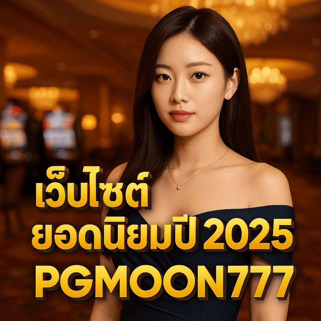 เว็บไซต์ยอดนิยมปี 2025 ศูนย์รวมความบันเทิงออนไลน์ครบวงจรกับ PGMOON777