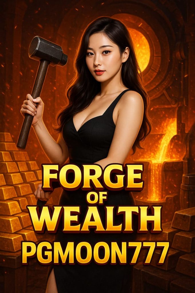FORGE OF WEALTH สล็อตโรงหลอมทองคำสุดมันส์ PGMOON777