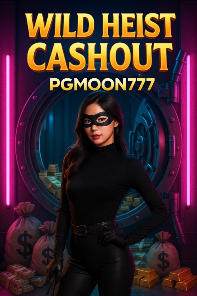 WILD HEIST CASHOUT สล็อตปล้นธนาคารสุดมันส์ PGMOON777