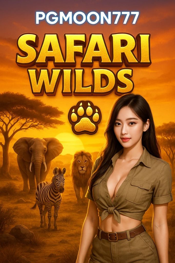 Safari Wilds จาก PGMOON777 ผจญภัยในซาฟารีลุ้นรางวัลมหาศาล