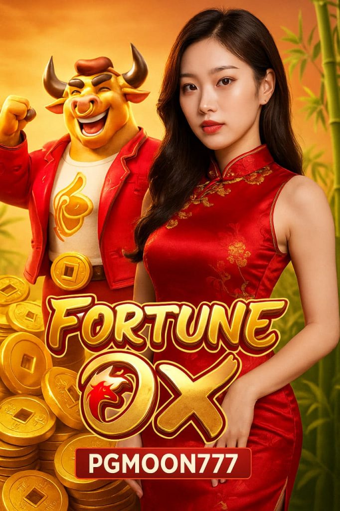 FORTUNE OX สล็อตวัวแห่งโชคลาภแตกง่าย PGMOON777