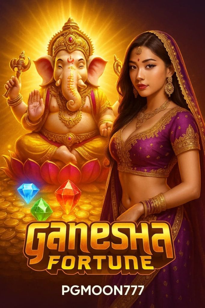GANESHA FORTUNE สล็อตพระพิฆเนศแห่งโชคลาภ โบนัสแตกง่ายที่ PGMOON777