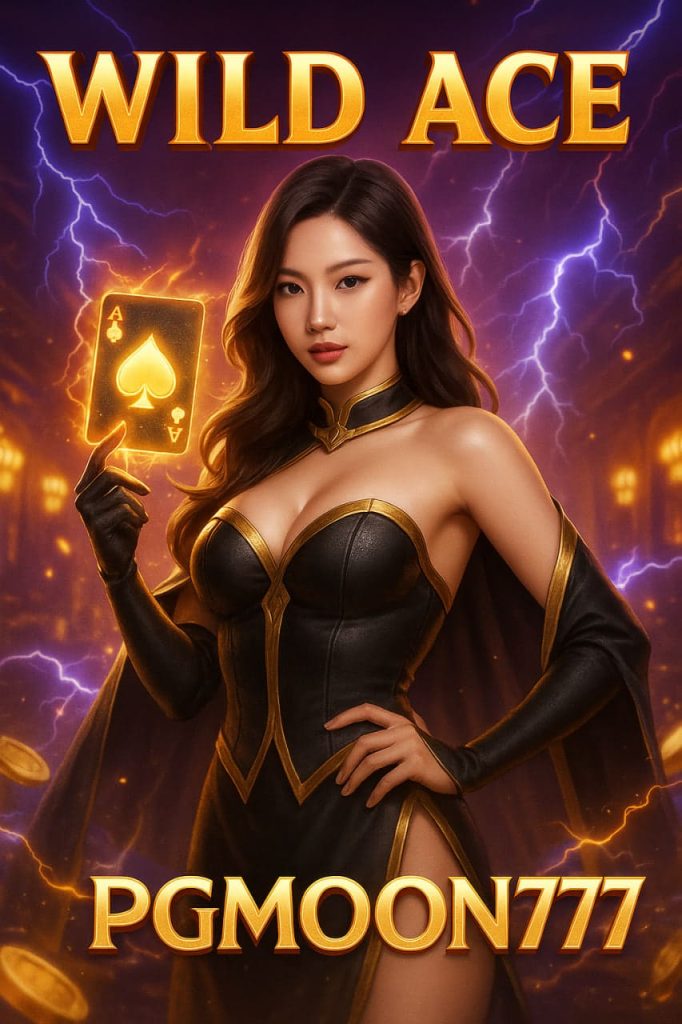 Wild Ace สล็อตนักรบไพ่พลังทอง เกมแตกง่ายสุดเร้าใจจาก PGMOON777