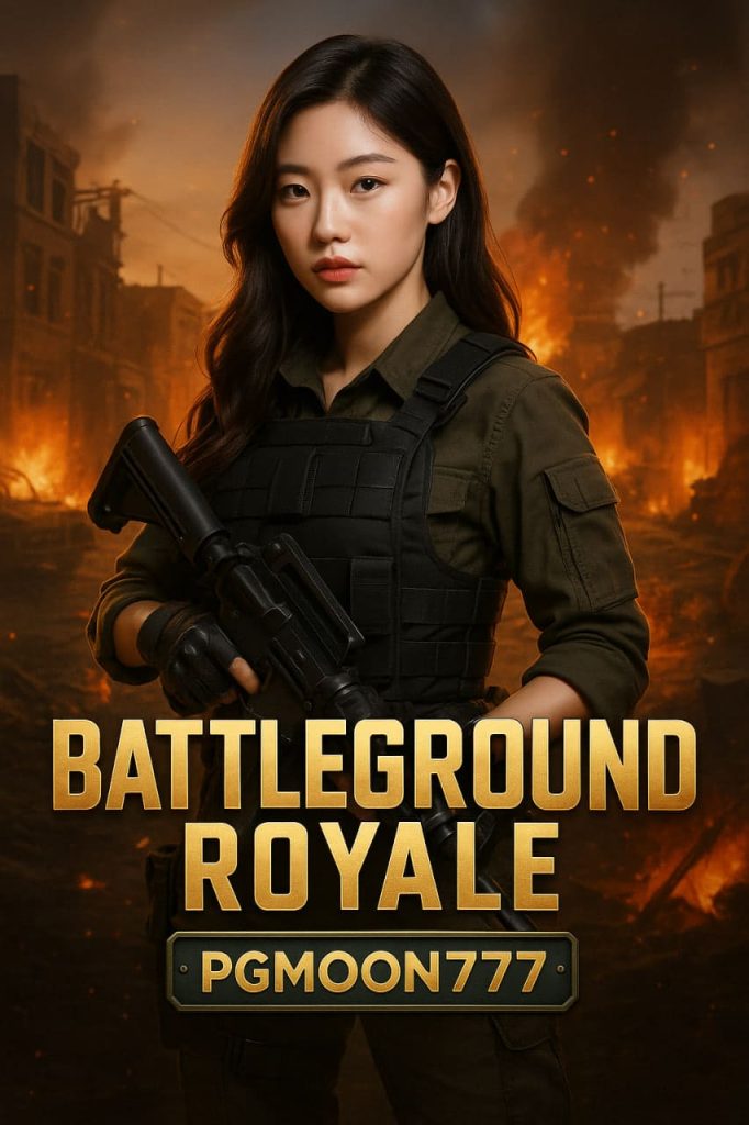 Battleground Royale สล็อตแนวสงครามจาก PGMOON777 โบนัสแตกทุกศึก