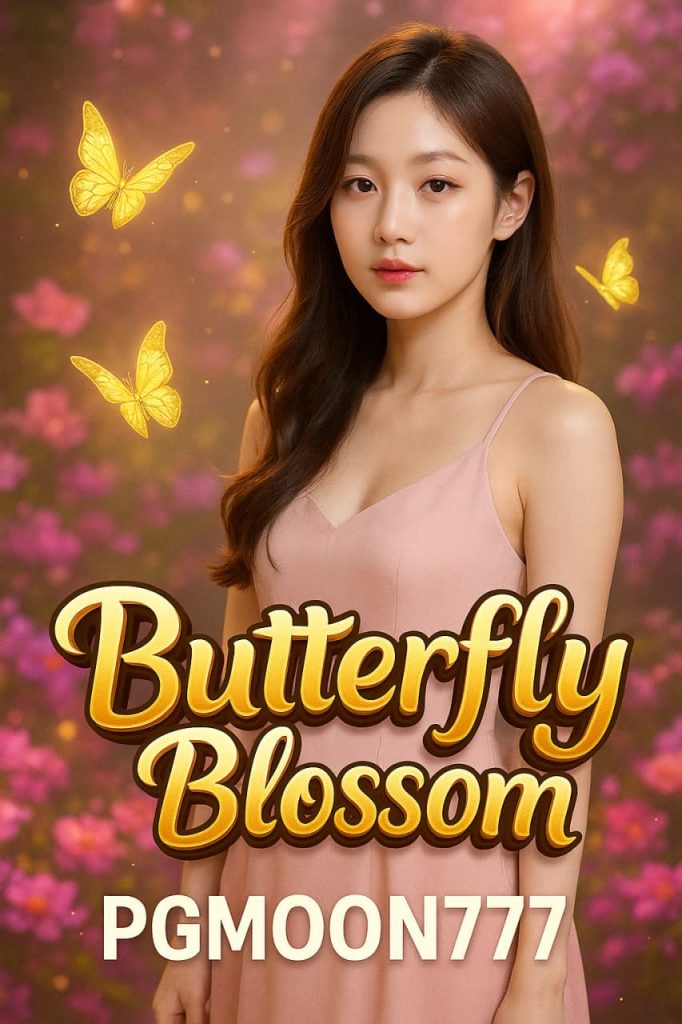 Butterfly Blossom สล็อตผีเสื้อทองคำแห่งโชคจาก PGMOON777