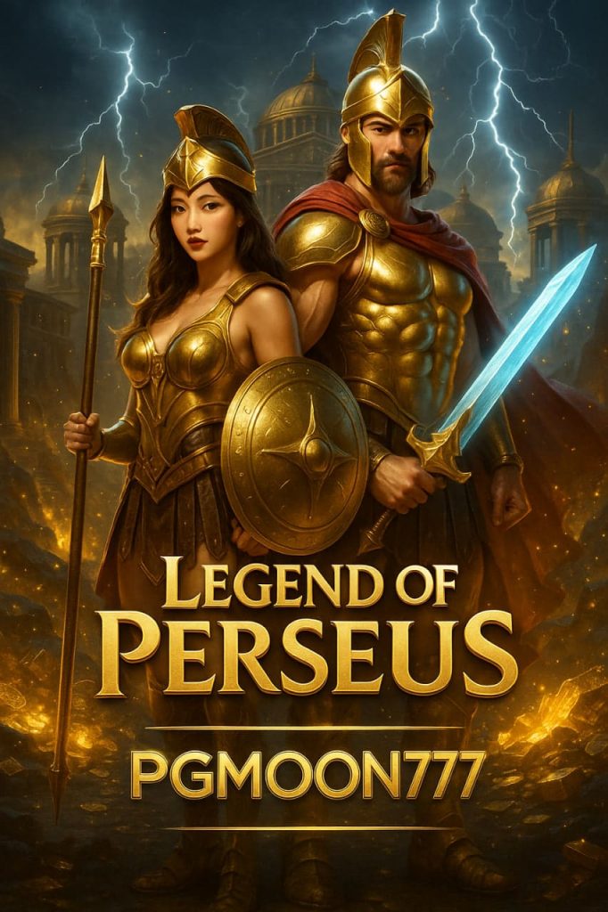 LEGEND OF PERSUES จาก PGMOON777 ตำนานวีรบุรุษกรีก โบนัสทะลุขีดจำกัด