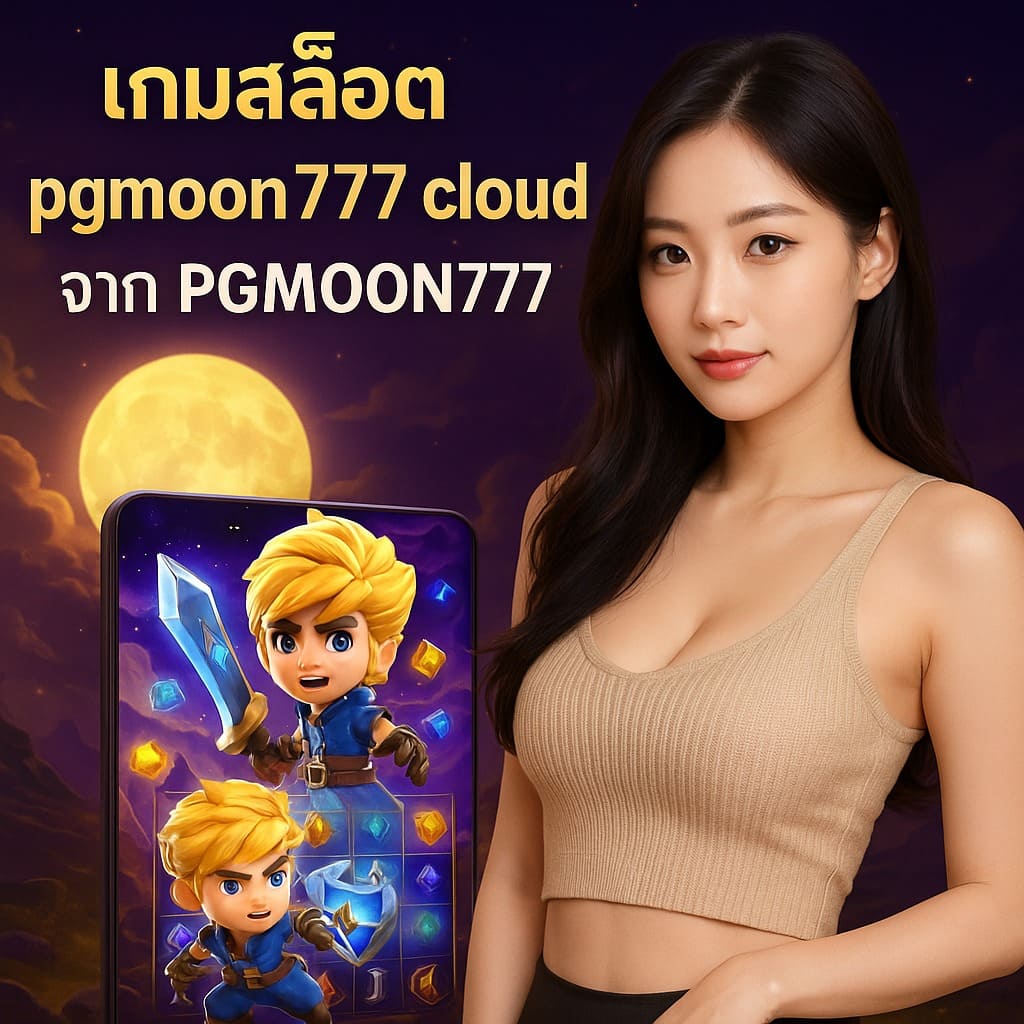 เกมสล็อต pgmoon777 cloud จาก PGMOON777 ประสบการณ์เกมคุณภาพสูงระดับพรีเมียม