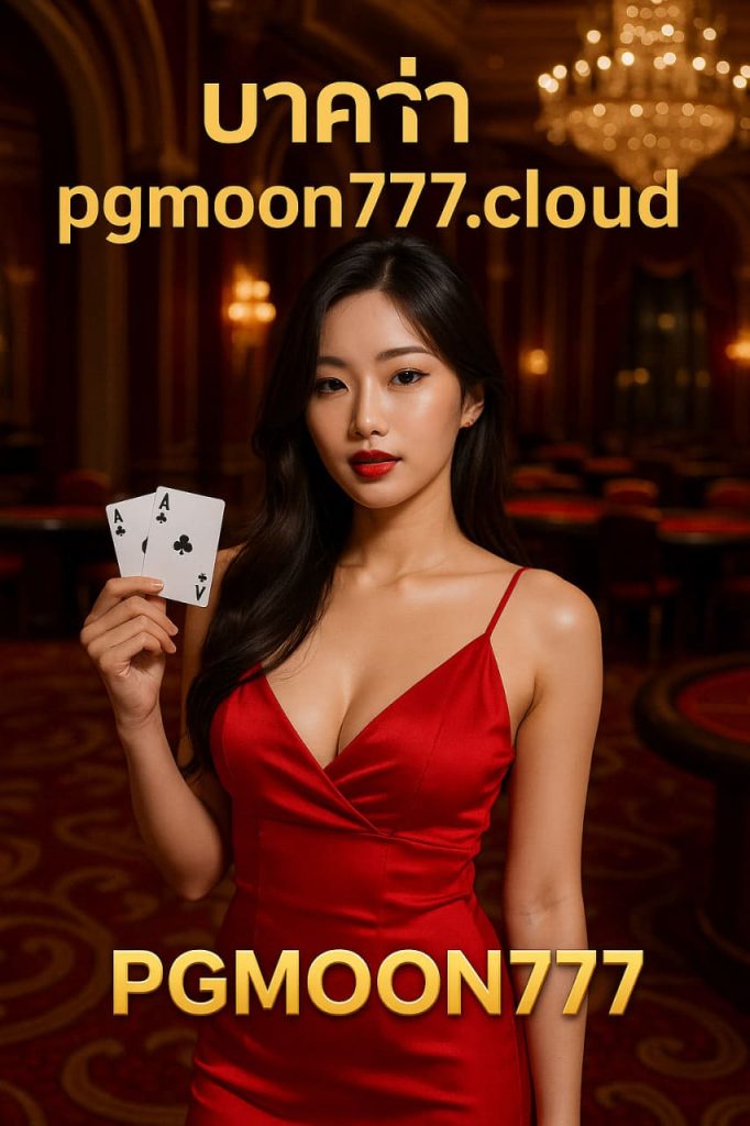 บาคาร่า pgmoon777.cloud คาสิโนไลฟ์สดมาตรฐานสูงจาก PGMOON777