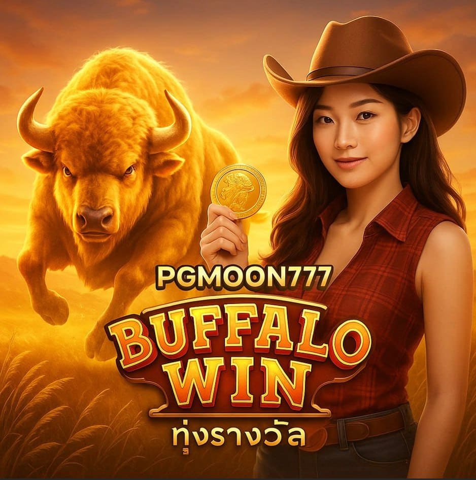 BUFFALO WIN สล็อตวัวกระทิงแห่งทุ่งรางวัลจาก PGMOON777 ที่มอบชัยชนะสุดยิ่งใหญ่