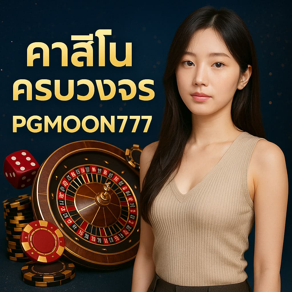 คาสิโนครบวงจร PGMOON777 รวมเกมเดิมพันทุกประเภทในที่เดียว